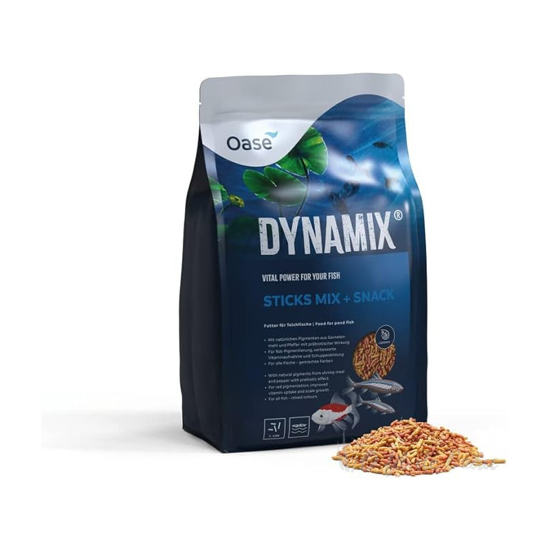 PROMO Dynamix Sticks Mix + Snack 4L Oase