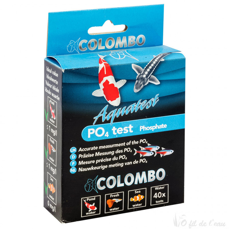 Test PO₄ Colombo pour bassin