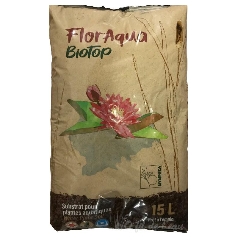 Terreau Floraqua Biotop 15 l