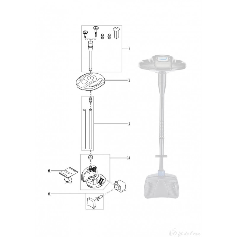 Pièces détachées pour IceFree 4 Seasons Oase