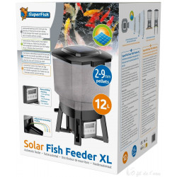 Distributeur Solar Fish Feeder Superfish  XL 2-9 mm