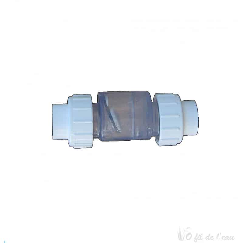 Clapet anti-retour 4/6 mm Aquael pour système d'aération d'aquarium